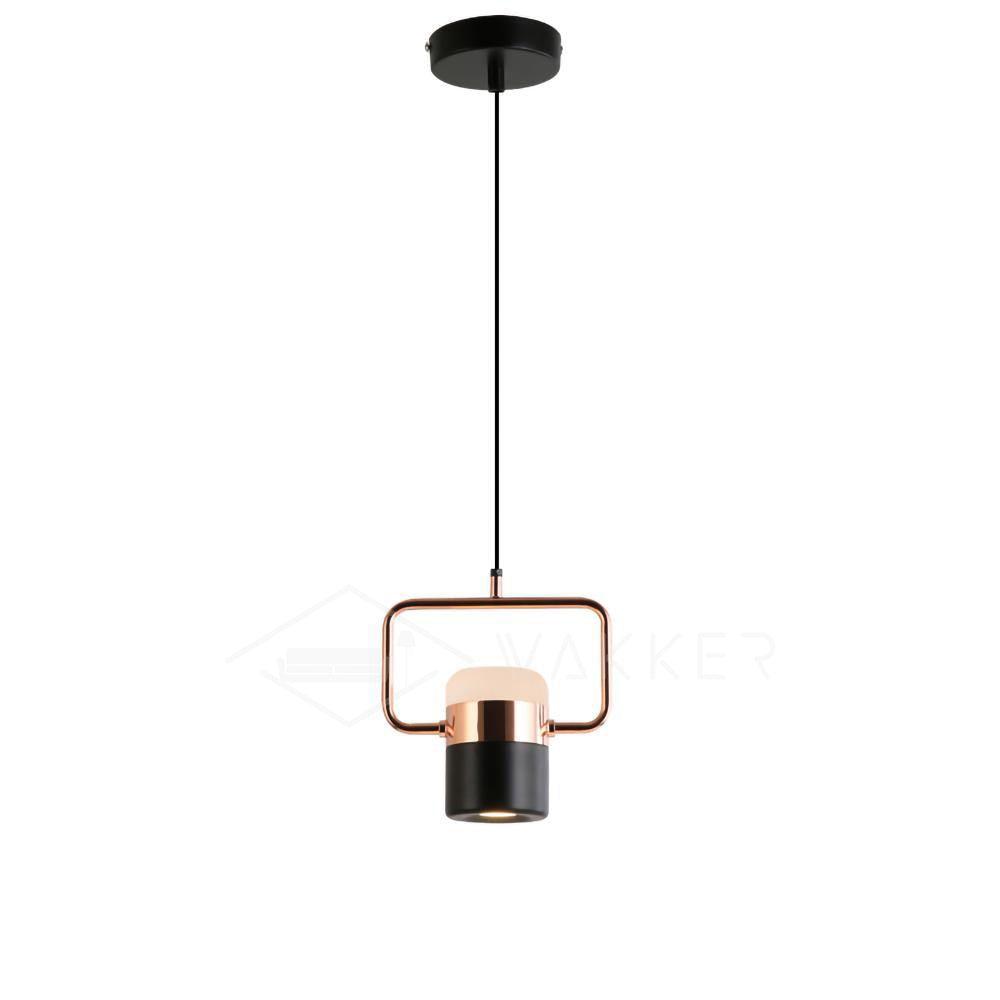 Iron Frame Tilting Pendant Light