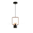 Iron Frame Tilting Pendant Light