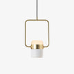 Iron Frame Tilting Pendant Light