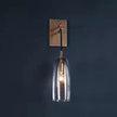 Scandinavian Brass Glass Wall Sconce