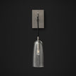 Scandinavian Brass Glass Wall Sconce