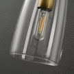 Scandinavian Brass Glass Wall Sconce