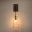 Scandinavian Brass Glass Wall Sconce
