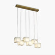 Alabaster Linear Bar Chandelier