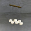 Alabaster Linear Bar Chandelier