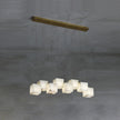 Alabaster Linear Bar Chandelier