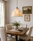 Calvrane Linen Bell Pendant Light