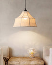 Calvrane Linen Bell Pendant Light