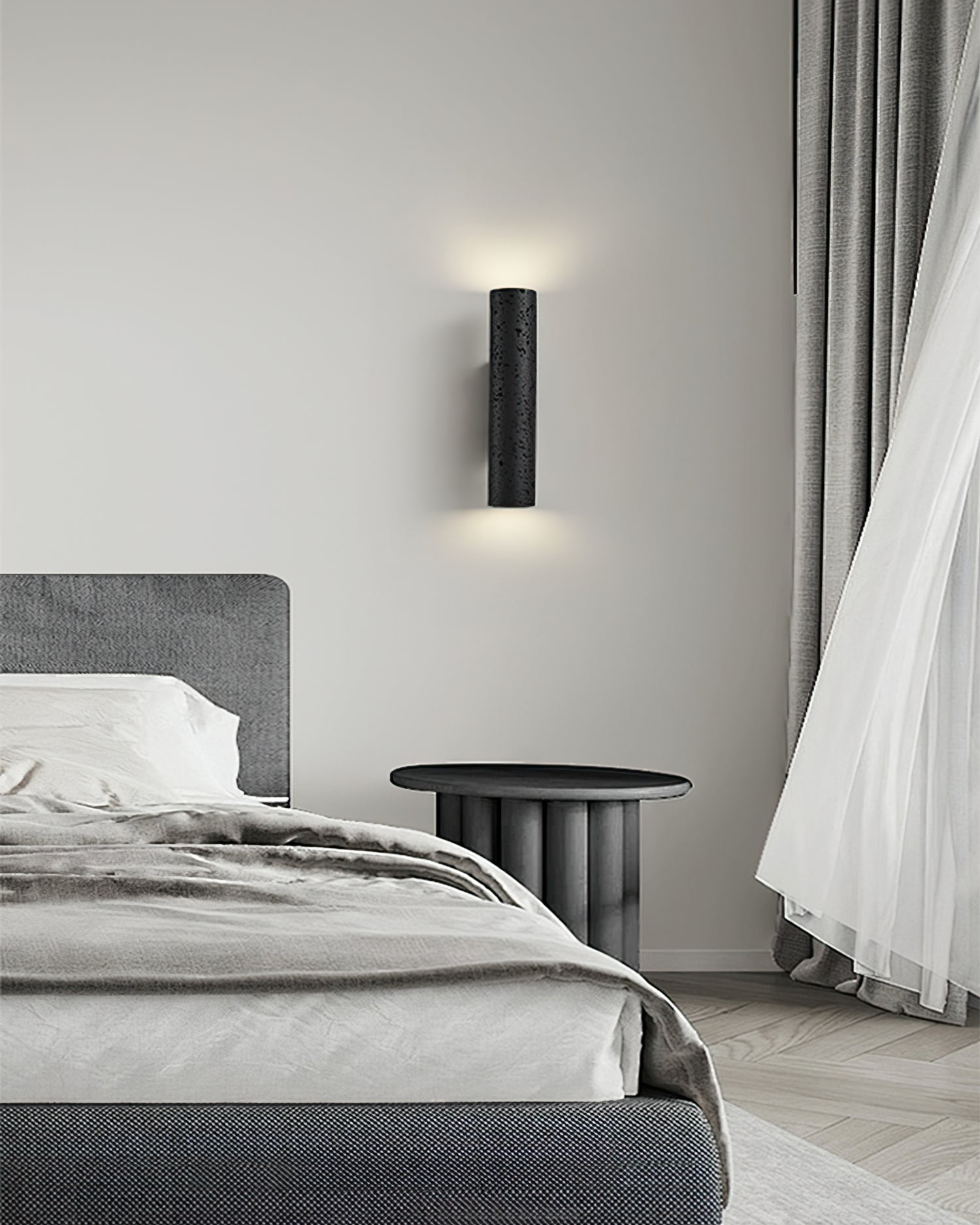 Calvrane Metal Cylinder Wall Lamp