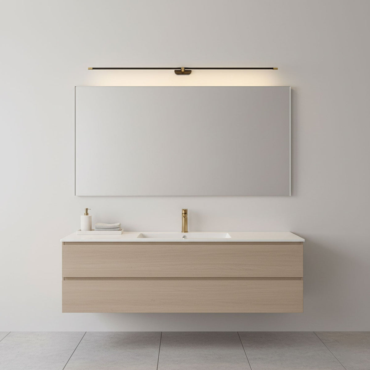 Aluminum Linear LED Vanity Wall Light