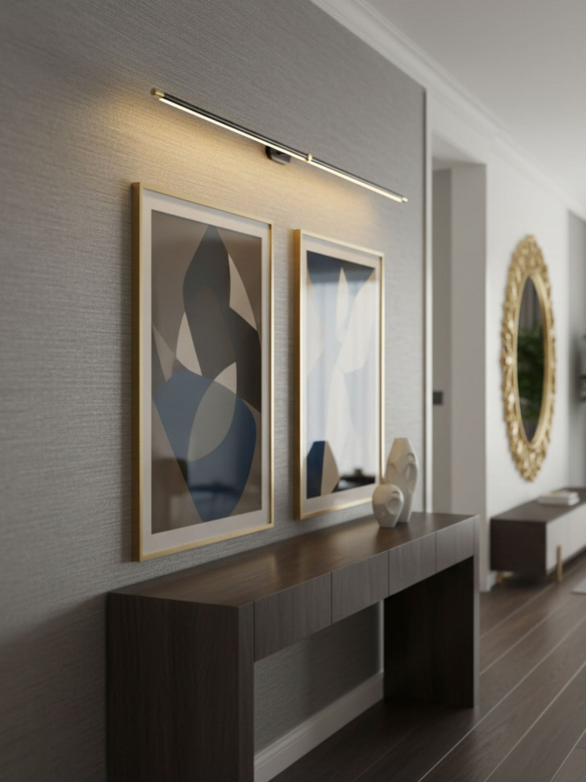 Aluminum Linear LED Vanity Wall Light