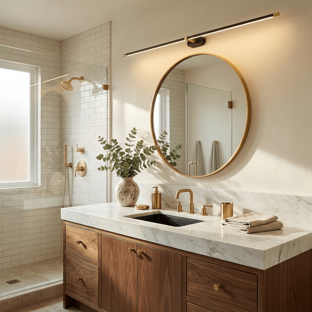 Aluminum Linear LED Vanity Wall Light