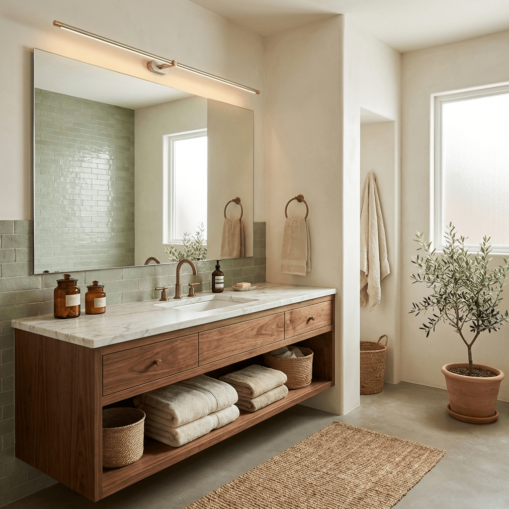 Aluminum Linear LED Vanity Wall Light