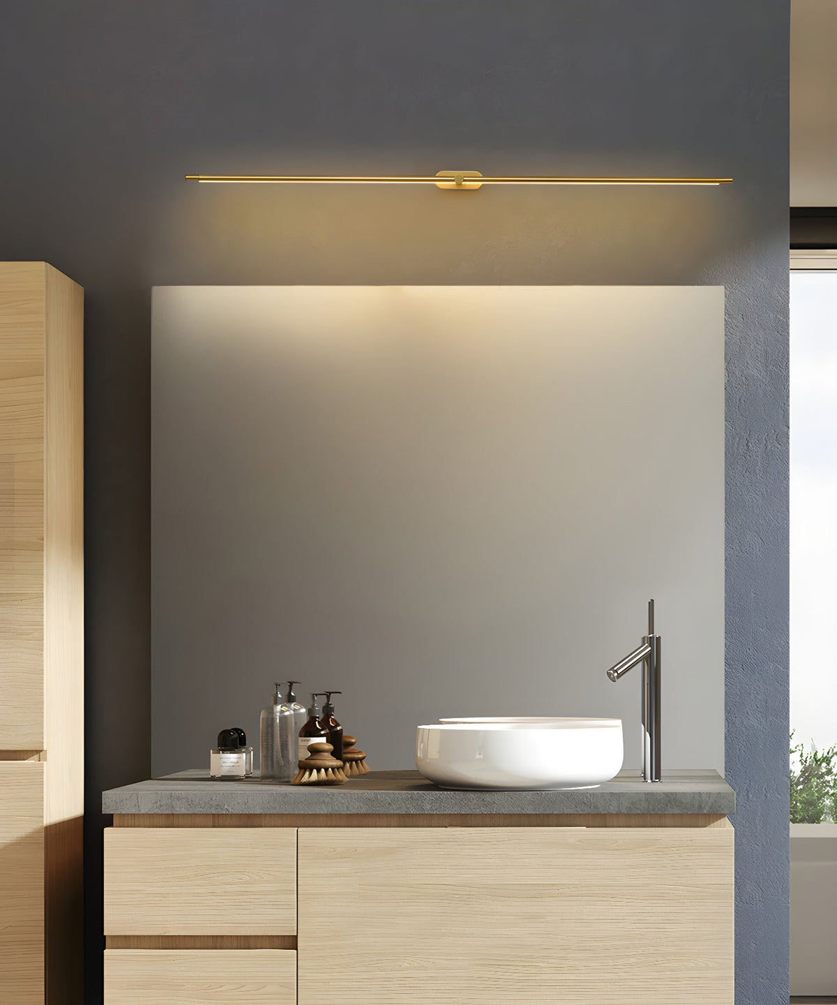 Aluminum Linear LED Vanity Wall Light