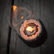 Modern Glass Cylinder Ethanol Oil Lamp