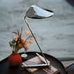Calvrane Chrome Cone Table Lamp