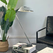 Calvrane Chrome Cone Table Lamp