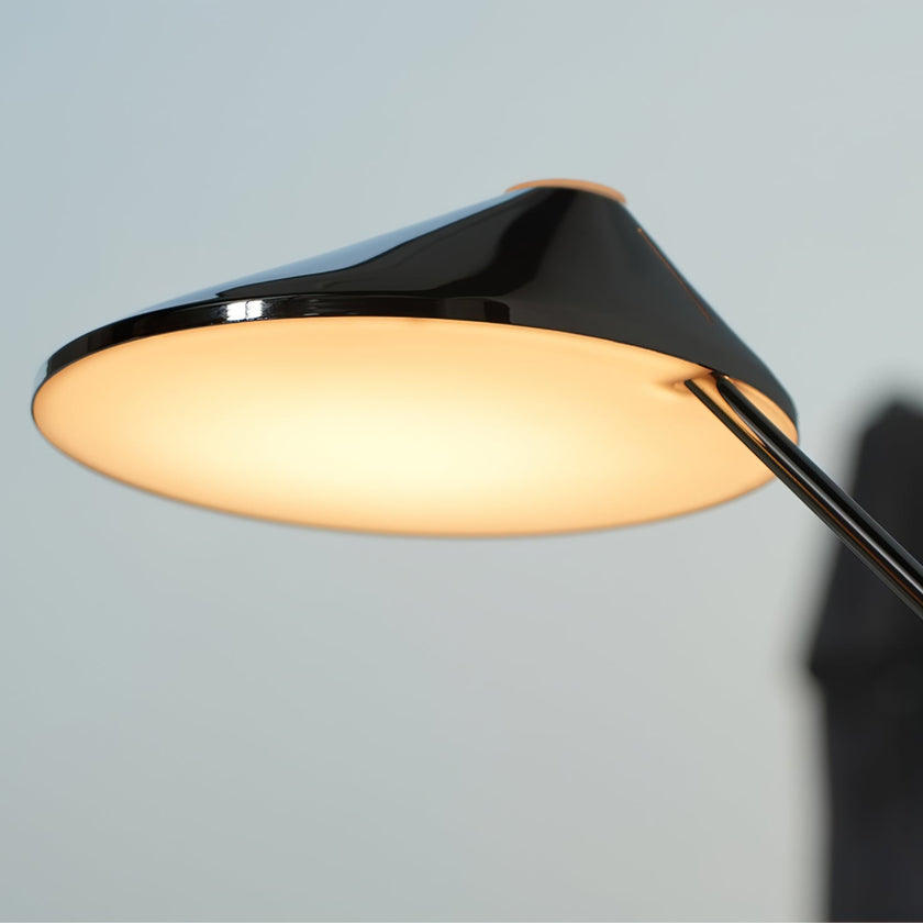 Calvrane Chrome Cone Table Lamp