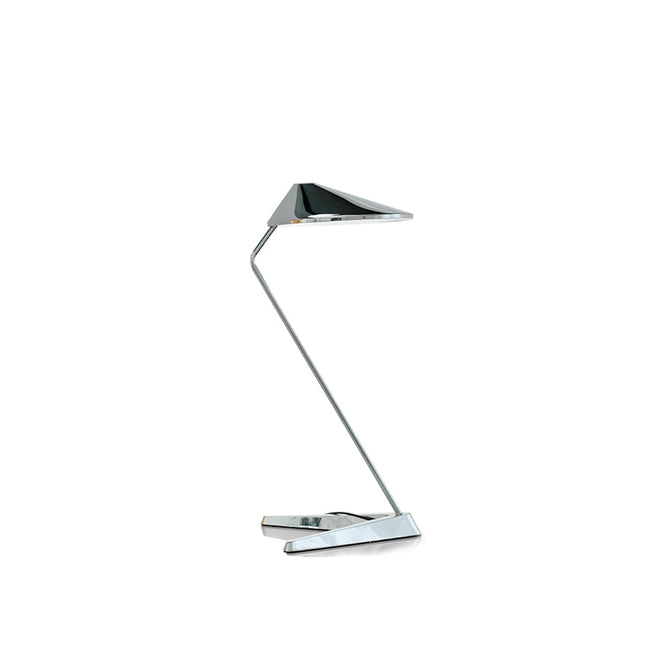 Calvrane Chrome Cone Table Lamp