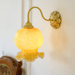 Calvrane Ribbed Glass Wall Sconce