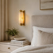 Calvrane Alabaster Cylinder Wall Sconce