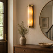 Calvrane Alabaster Cylinder Wall Sconce