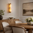 Calvrane Alabaster Cylinder Wall Sconce