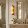 Calvrane Alabaster Cylinder Wall Sconce