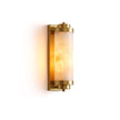 Calvrane Alabaster Cylinder Wall Sconce