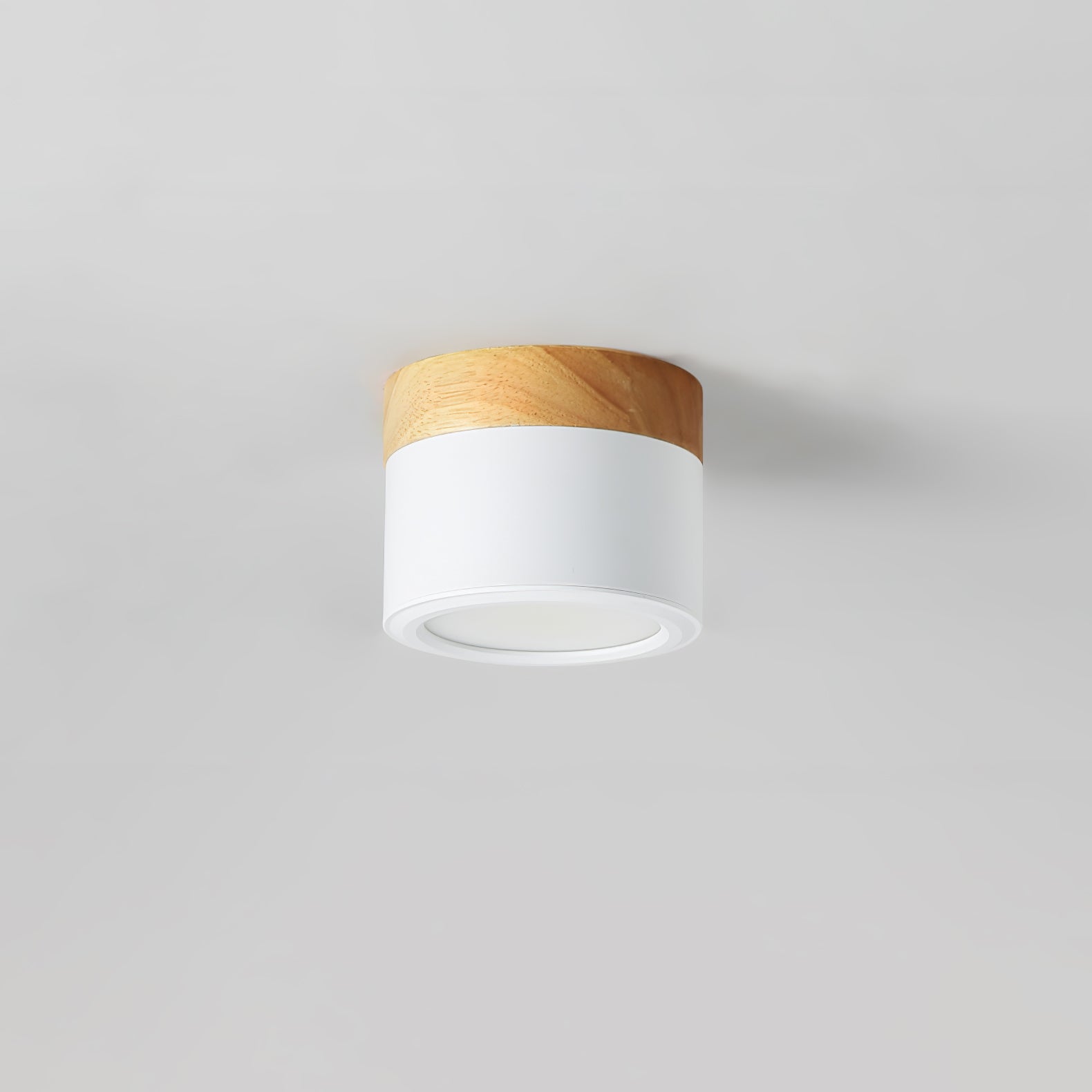 Adjustable Minimalist Nordic Wood Spot Ceiling Lamp