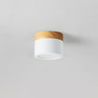Adjustable Minimalist Nordic Wood Spot Ceiling Lamp