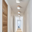 Adjustable Minimalist Nordic Wood Spot Ceiling Lamp
