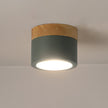 Adjustable Minimalist Nordic Wood Spot Ceiling Lamp