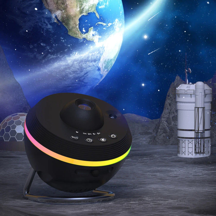 Modern Galaxy Star Projector Night Light for Bedroom