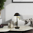 Rechargeable Double Mushroom USB Minimalist Scandinavian Table Lamp