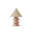 Calvrane Marble Pyramid Table Lamp