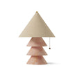 Calvrane Marble Pyramid Table Lamp