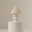 Calvrane Marble Pyramid Table Lamp