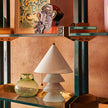 Calvrane Marble Pyramid Table Lamp
