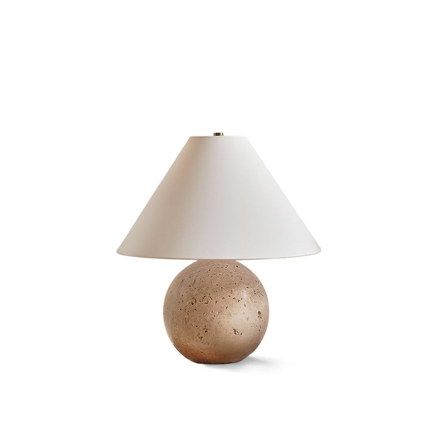 Calvrane Marble Sphere Table Lamp
