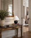 Calvrane Marble Sphere Table Lamp