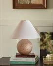 Calvrane Marble Sphere Table Lamp