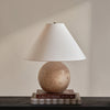 Calvrane Marble Sphere Table Lamp