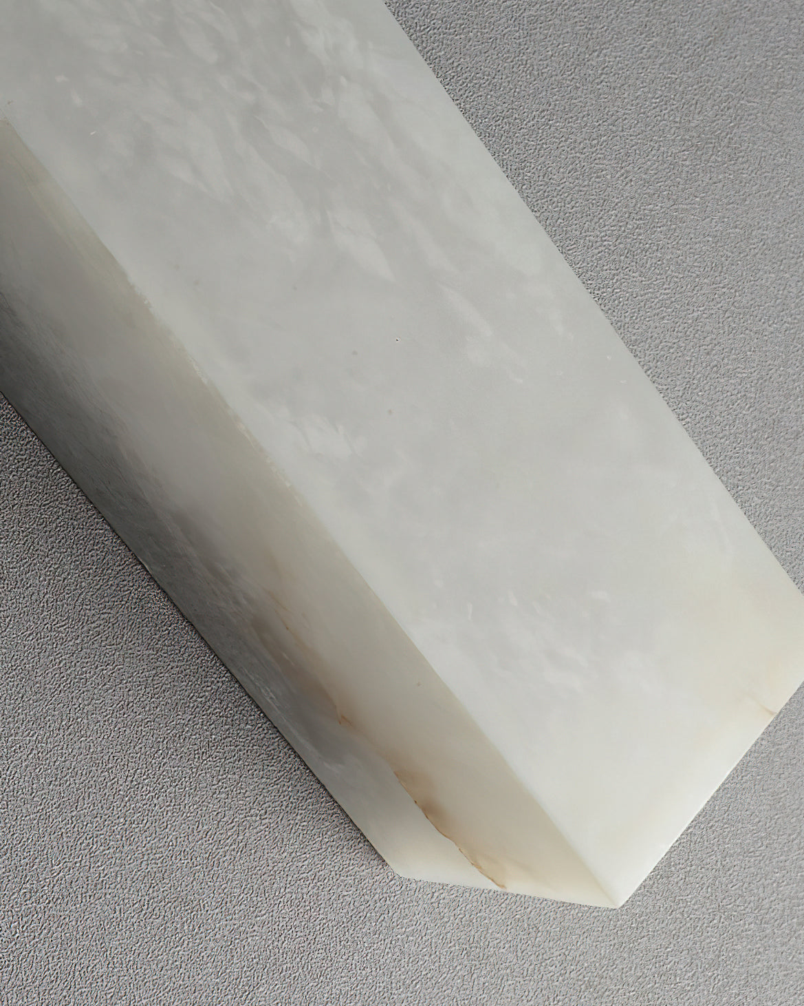 Calvrane Alabaster Column Wall Sconce