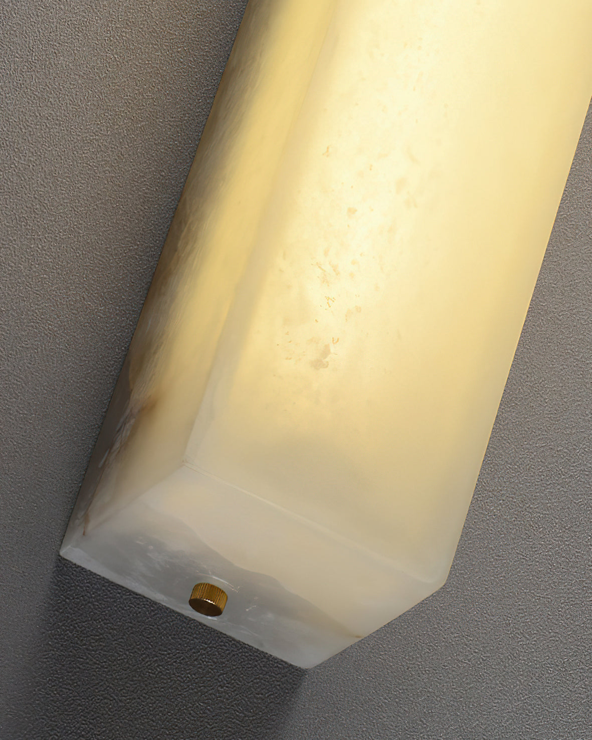Calvrane Alabaster Column Wall Sconce