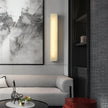 Calvrane Alabaster Column Wall Sconce