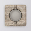 Calvrane Travertine Rectangular Wall Sconce