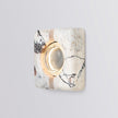 Calvrane Travertine Rectangular Wall Sconce