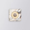 Calvrane Travertine Rectangular Wall Sconce
