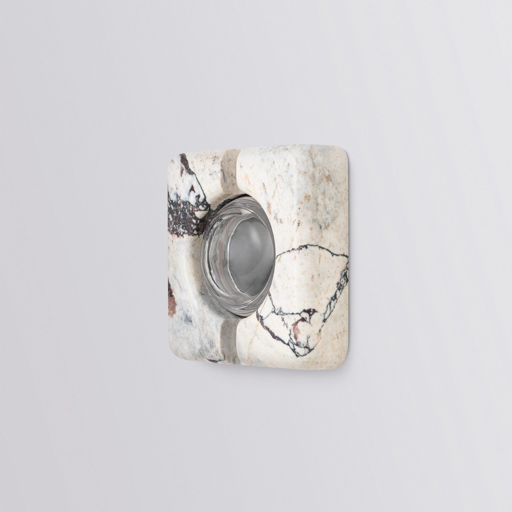 Calvrane Travertine Rectangular Wall Sconce